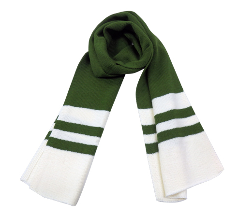 SCARF (WHITE & GREEN)