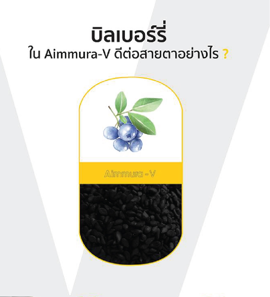 (Thai) บิลเบอร์รี่ใน Aimmura-V ดีต่อสายตาอย่างไร?